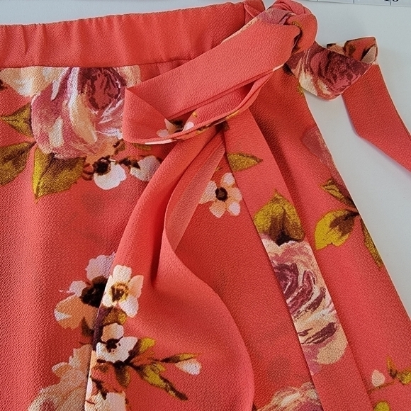 EUC bobeau faux wrap skirt size large - Picture 4 of 8